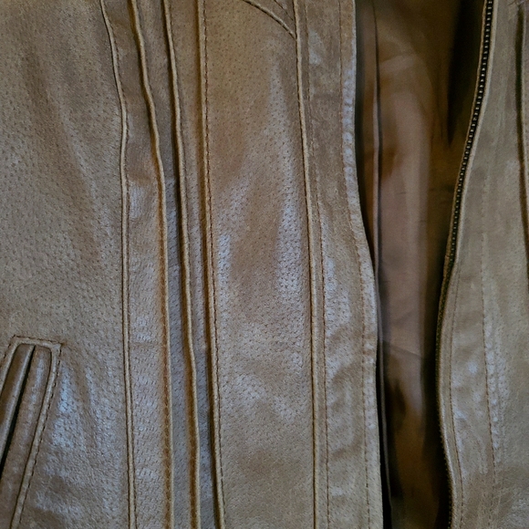 Real leather vest - Picture 3 of 6